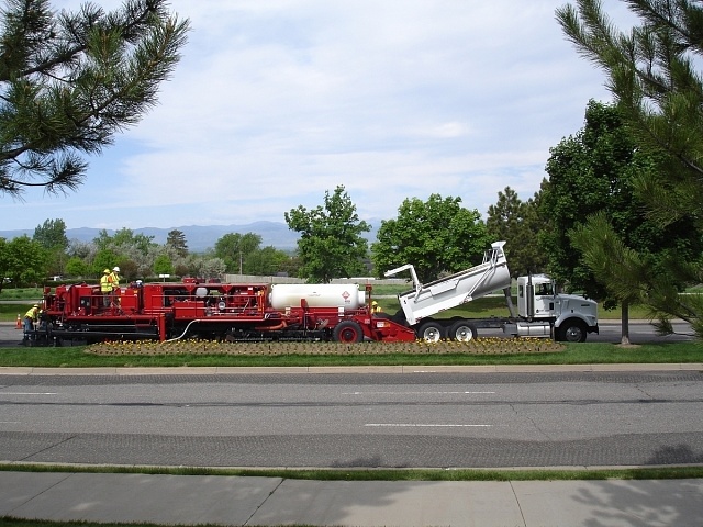 Hot In-Place Recycling - горячая переработка (рециклинг) асфальта на месте (HIR)